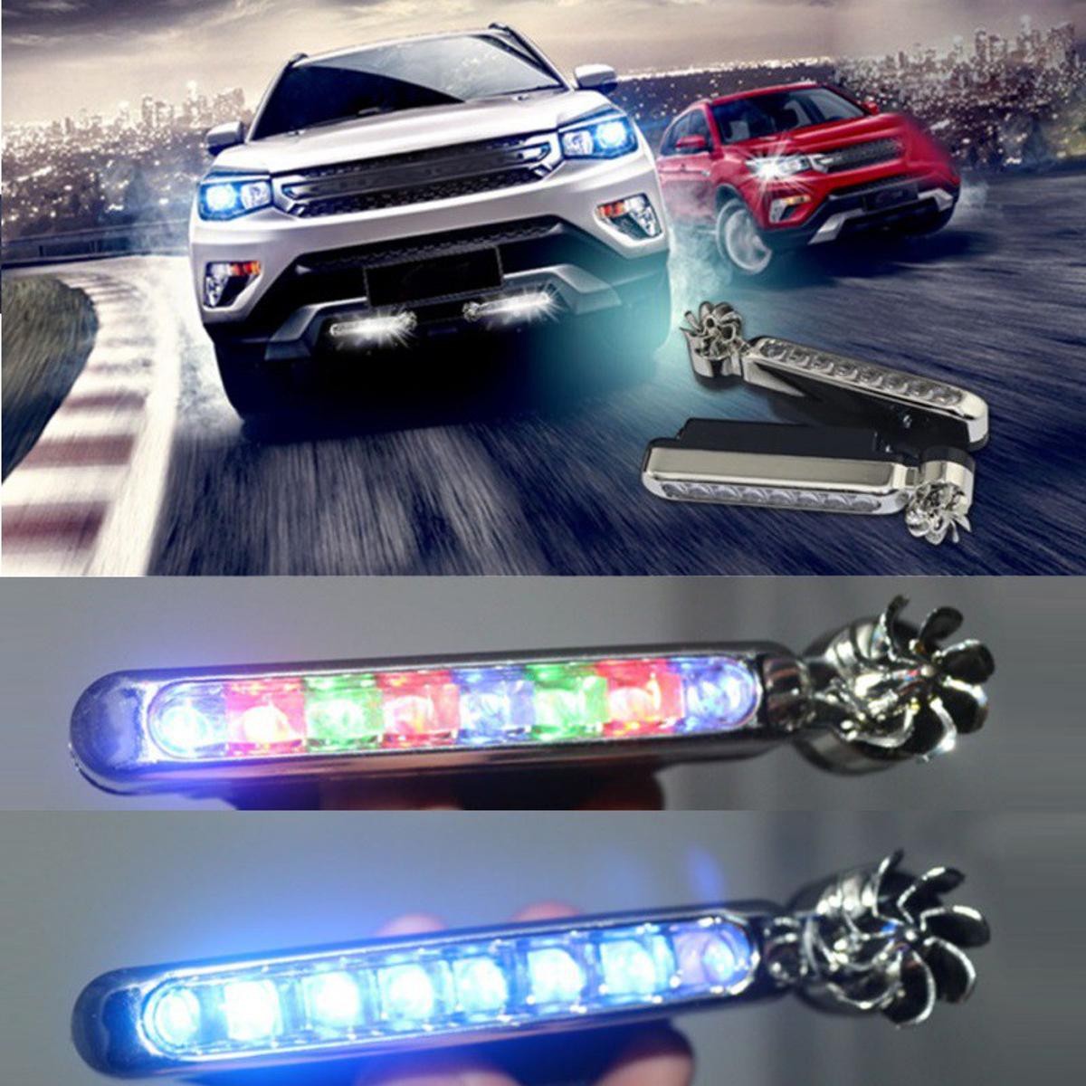 2Pieces Car Wind Power LED