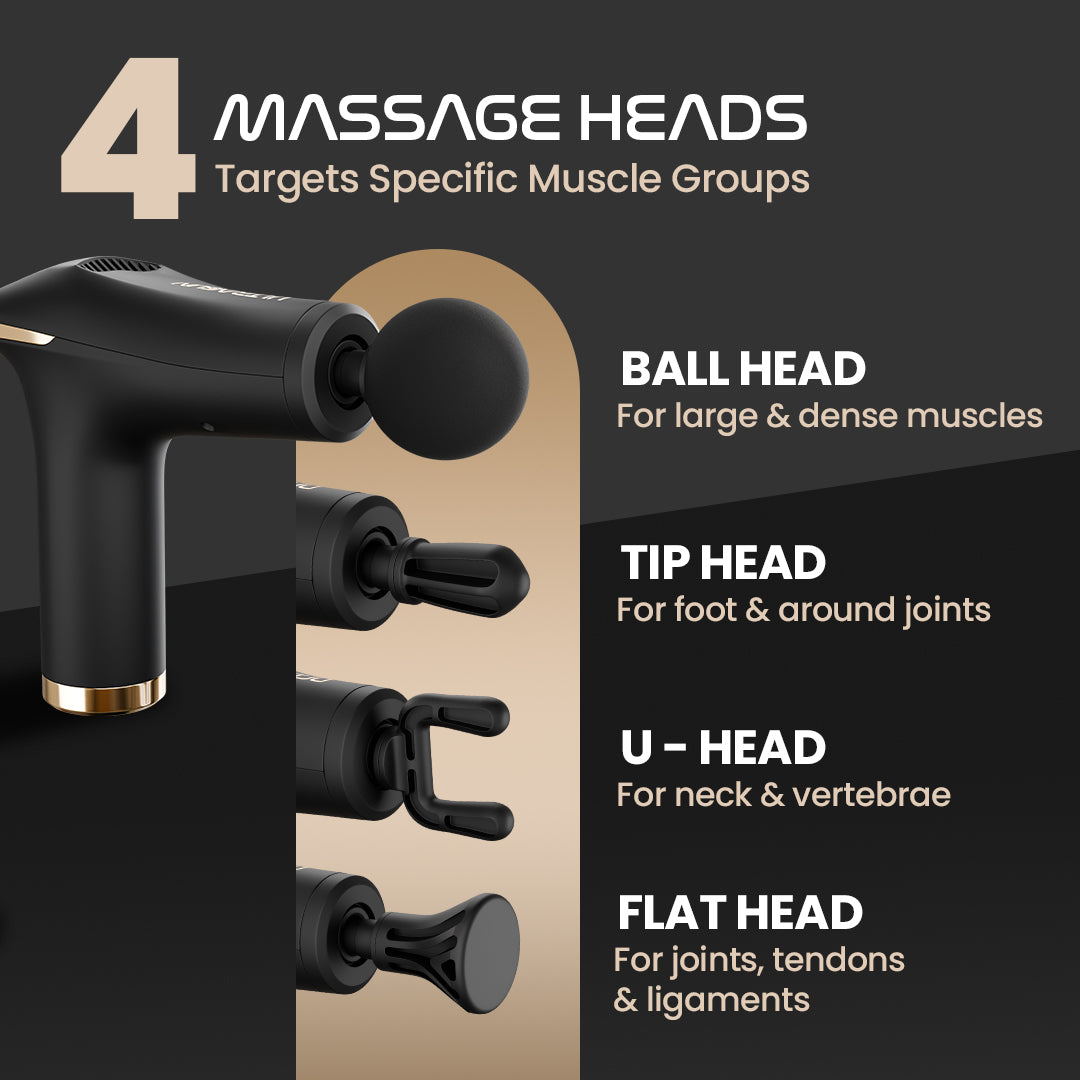 5 in 1 Full Body Messager Gun for Muscle Relaxation
