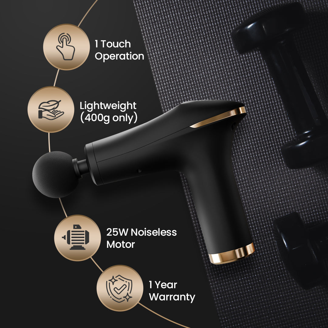 5 in 1 Full Body Messager Gun for Muscle Relaxation