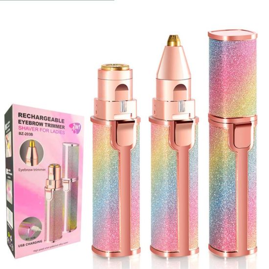 2in1 Electric Rechargeable Hair Remover Trimmer For Men & Women