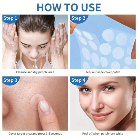 Face Skin Care Acne Pimple Patch ( 50 Pieces )