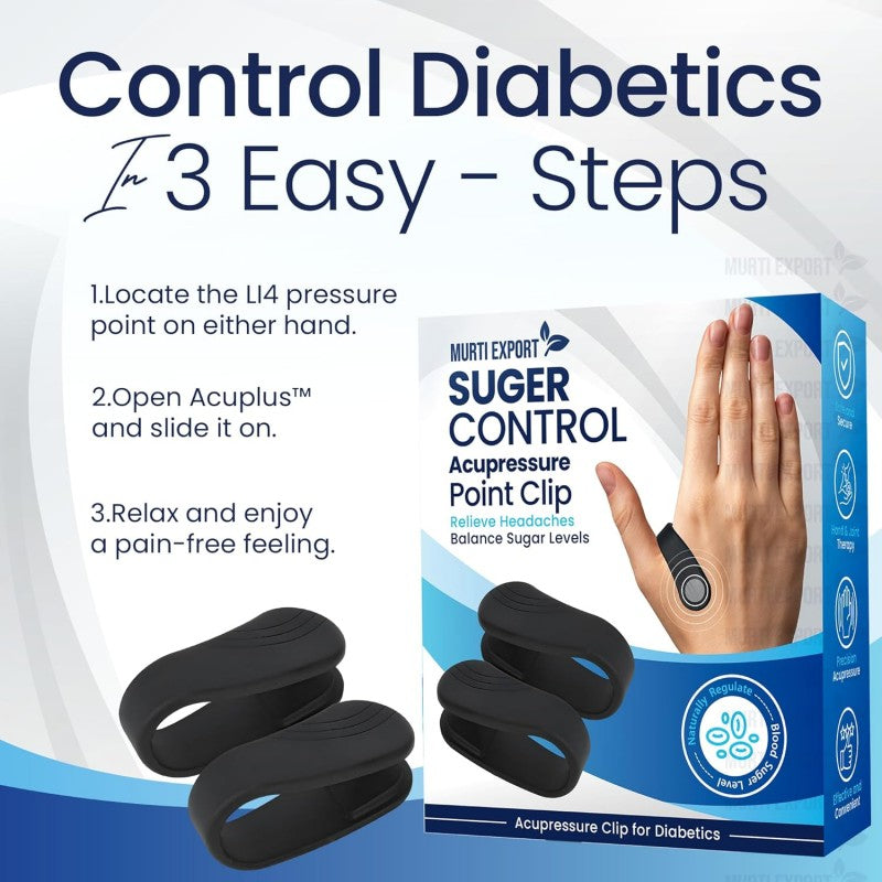 AcuPlus+ Sugar Control Acupressure Clip 🔥